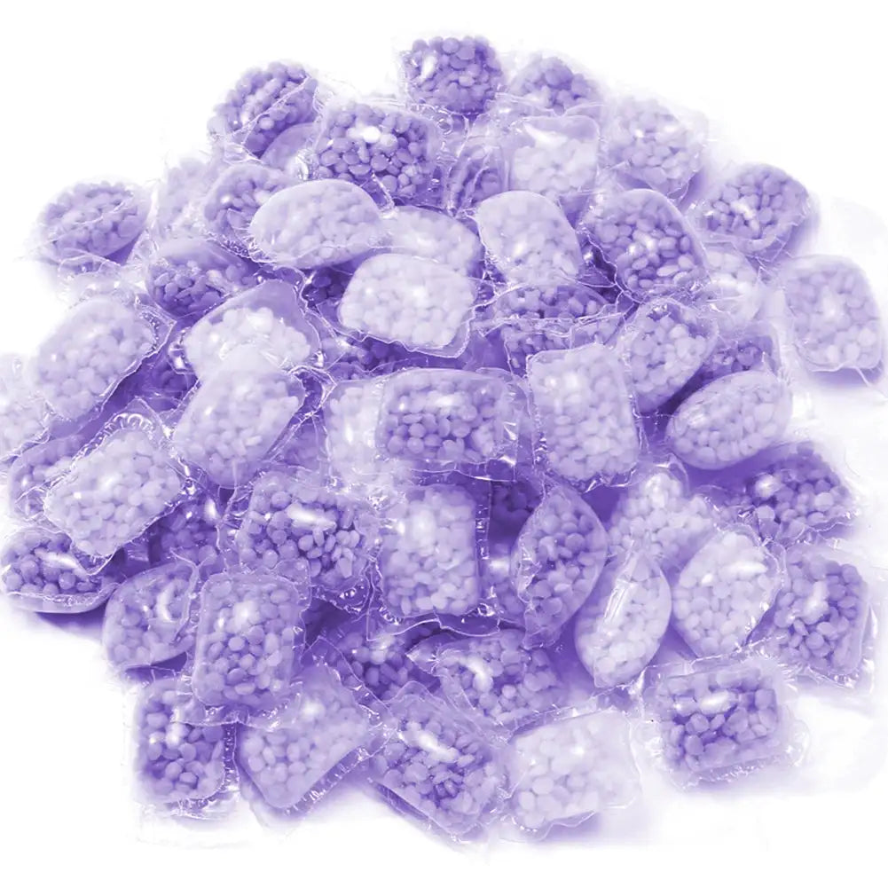100Pcs Laundry Scent Booster Beads Anti Static Fragrance Purple