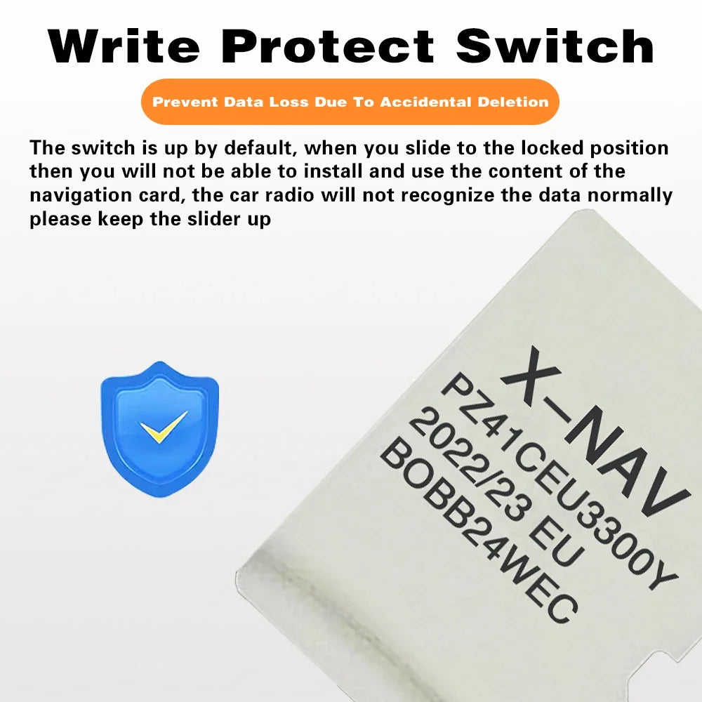 X-NAV Sat Nav PZ41C-EU330-0Y &ndash; Europe UK RU 8GB Maps