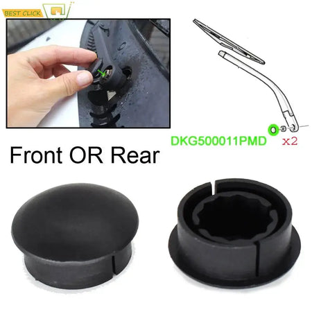 2PCS Front Rear Windscreen Wiper Arm Nut Cap Clips Antirust Cover For Land Rover Discovery 3 & 4 LR3 LR4 Range Rover Sport L320 by InterCyprus Trading Ltd
