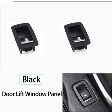 Upgrade Interior Door Carbon Fiber Window Regulator Switch Panel Trim Cover Replacement For BMW 1 3 4 Series F20 F30 F31 F36 by InterCyprus Trading Ltd