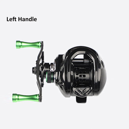 Taigek Real 8+1 Bearings 7.2:1 Gear Ratio Baitcasting Reel - Lightweight Carbon Fiber Fishing Reel LEFT