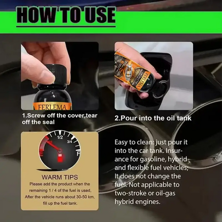 Catalytic Converter Cleaner Engine Boost Up Carbon Removal Reduce Fuels Consumption Engine Accelerators for Diese Car Generation by InterCyprus Trading Ltd