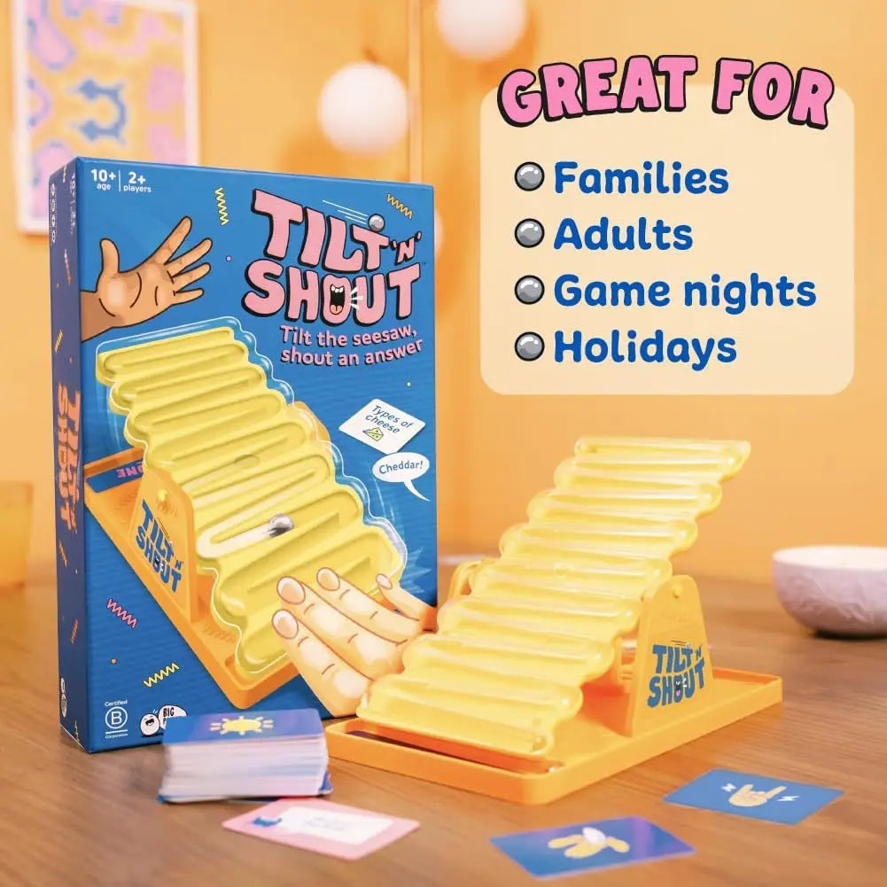 Shake Stilt Board Chessboard Challenge Tilt N Shout &ndash; Fun
