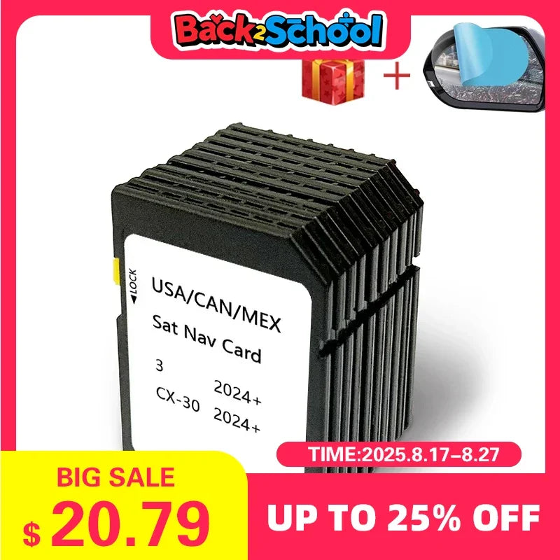 Mazda 3 CX-30 2024 SD Card Maps &ndash; US Canada Mexico Coverage CHINA / for Mazda 3 CX30