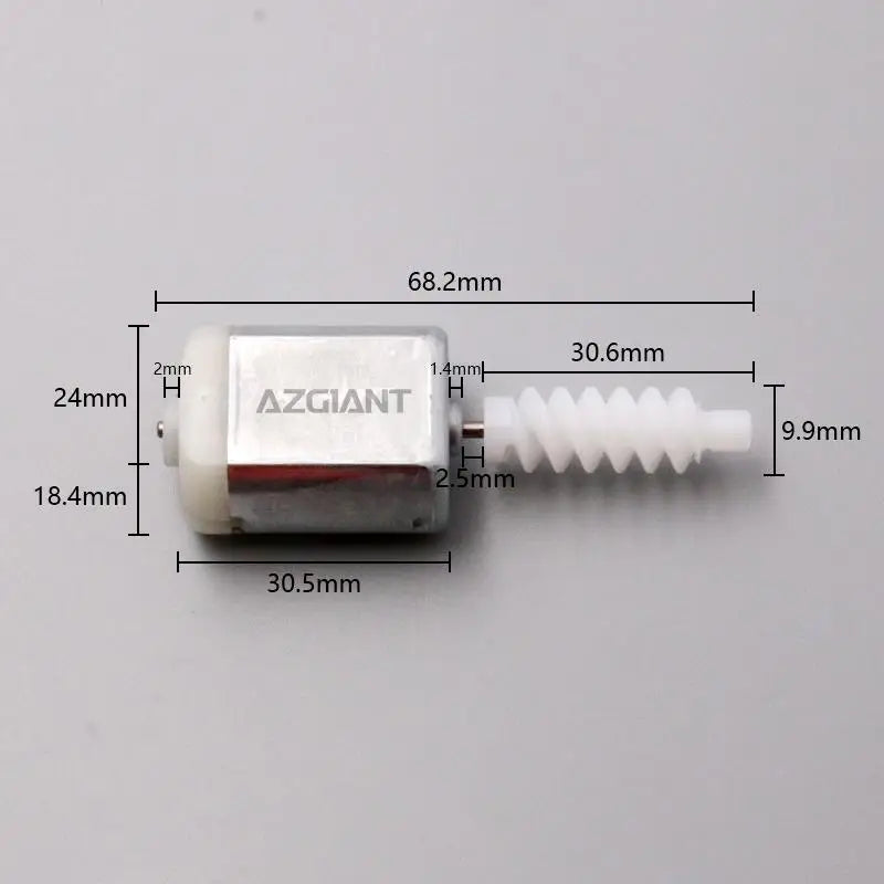 Dør Låsemotor Aktuator til Jeep, Dodge, Nissan Køretøjer 12V DC Metal Konstruktion Erstatter Slidte Motorer