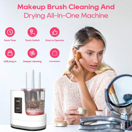 Valentines Day Gift Makeup Brush Cleaner &ndash; Effortless Clean