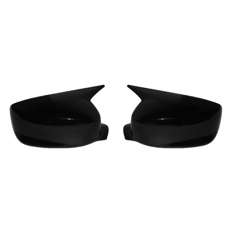 Car Side Wing Replacement Mirror Cover Rear-View Caps For Honda Accord 8th 8.5th 9th 2008-2017 Carbon and Glossy Black by InterCyprus Trading Ltd