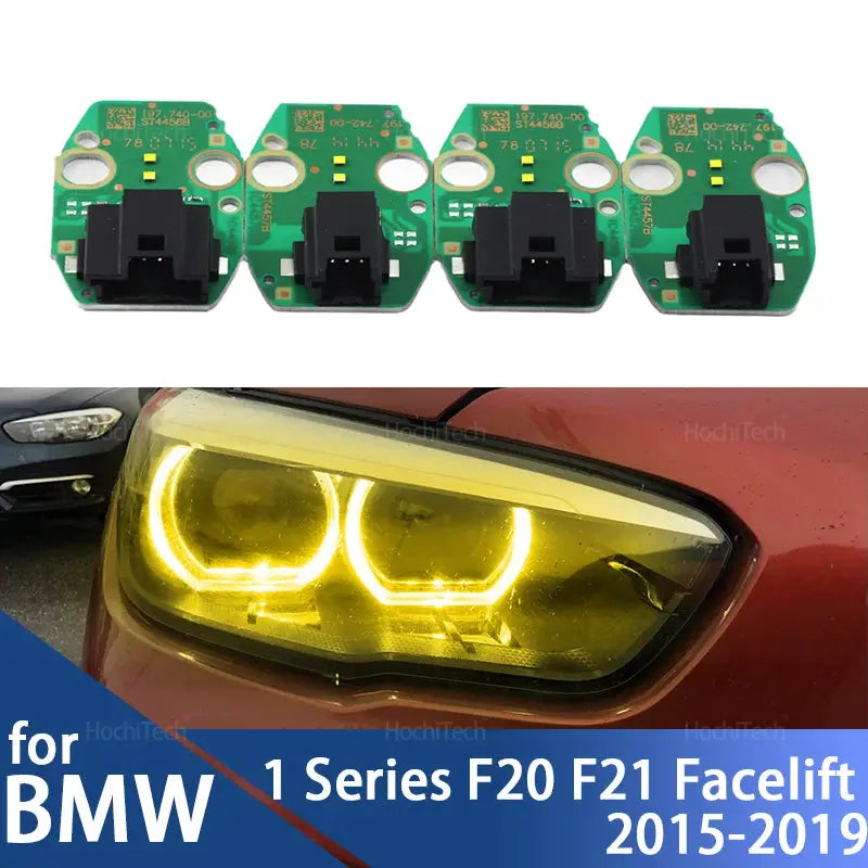Yellow Daytime Driving LED Angel Eye Light Board Chip for BMW 1 Series F20 F21 Facelift 2015-2019 LED Headlight 63117428425 by InterCyprus Trading Ltd