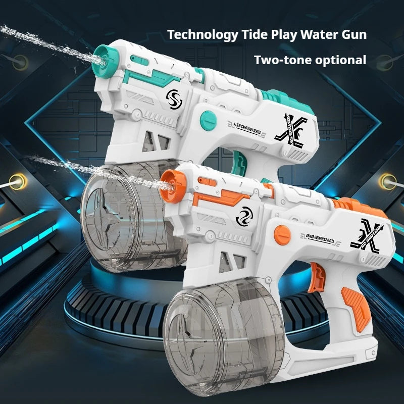 Automatic Water Gun Toys &ndash; High Pressure, Large Capacity 2GUN AAbattery ver.