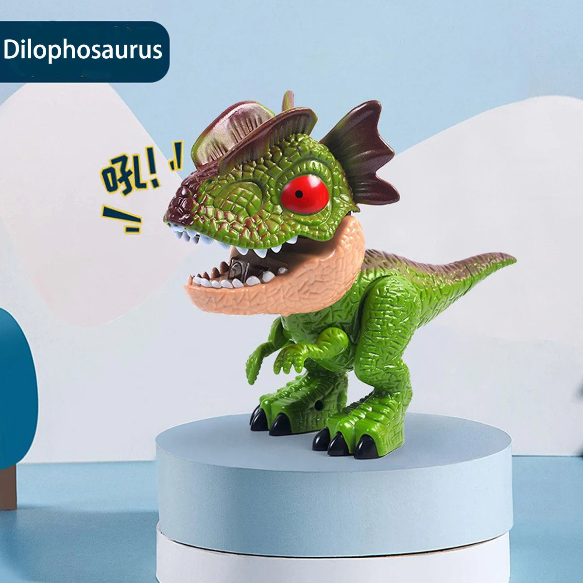 Creative Dinosaur 5-in-1 Stationery Set &ndash; Engaging Learning Supplies for Kids Dilophosaurus