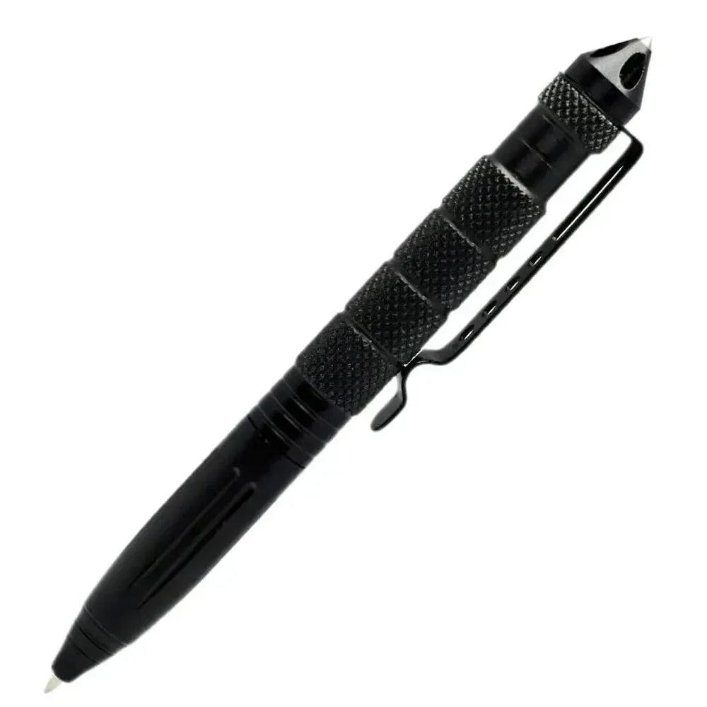 YU-1 Tactical Pen &ndash; Self Defense Aluminum Glass Breaker black