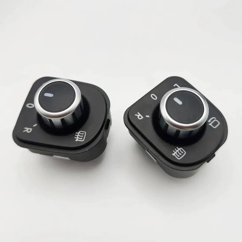 Chrome Headlight and Power Window Master Switch for VW Golf Mk5 Mk6 Jetta Passat B6 Touran SEAT 5ND941431B 5ND959857 by InterCyprus Trading Ltd
