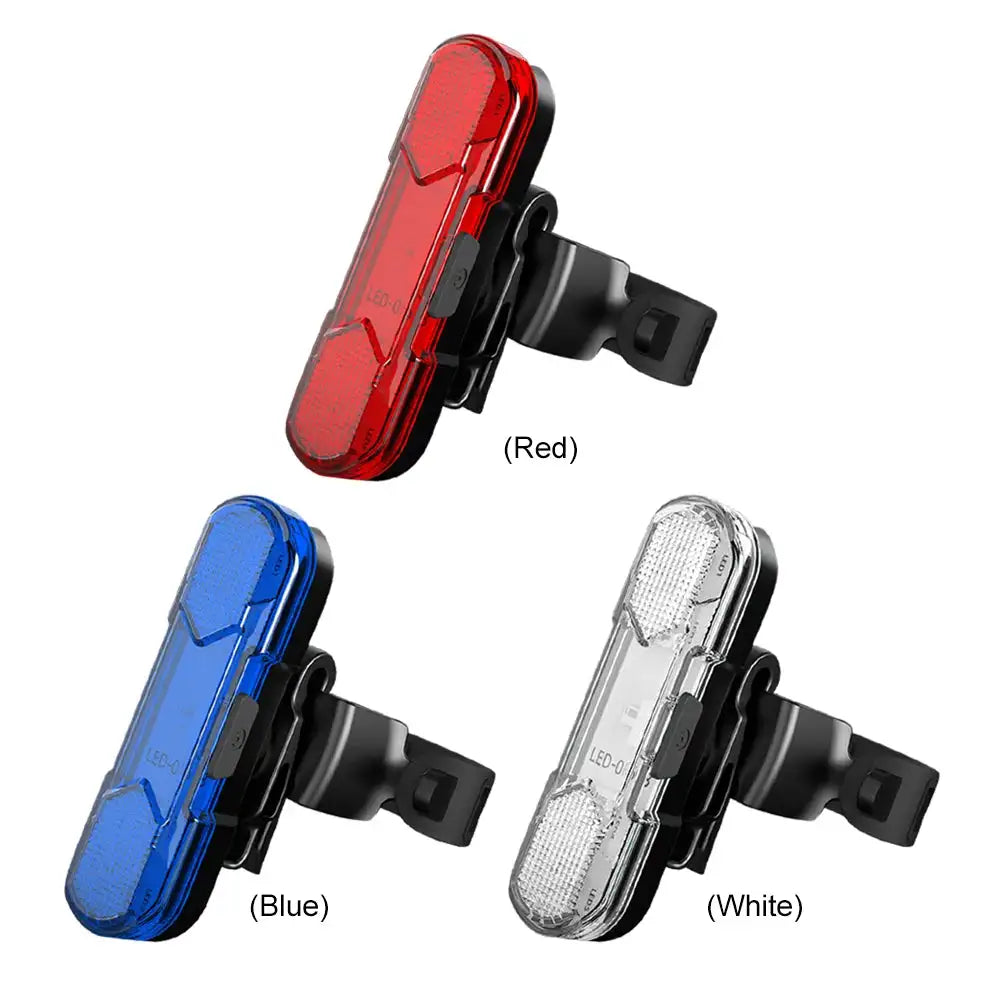 Waterproof LED Bike Tail Light Rechargeable Bicycle Rear