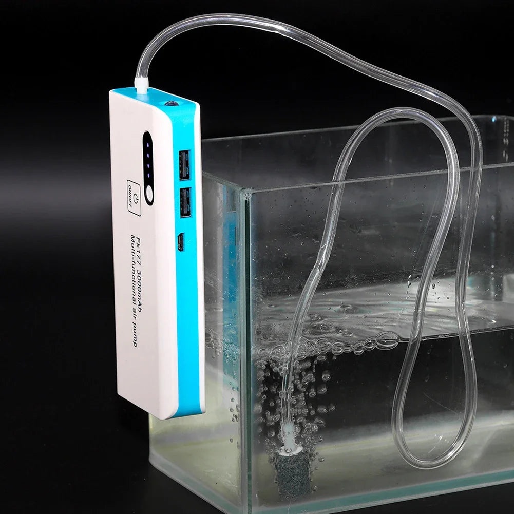 3000mAh USB Oxygen Air Pump &ndash; Portable Aquarium Aerator Default Title