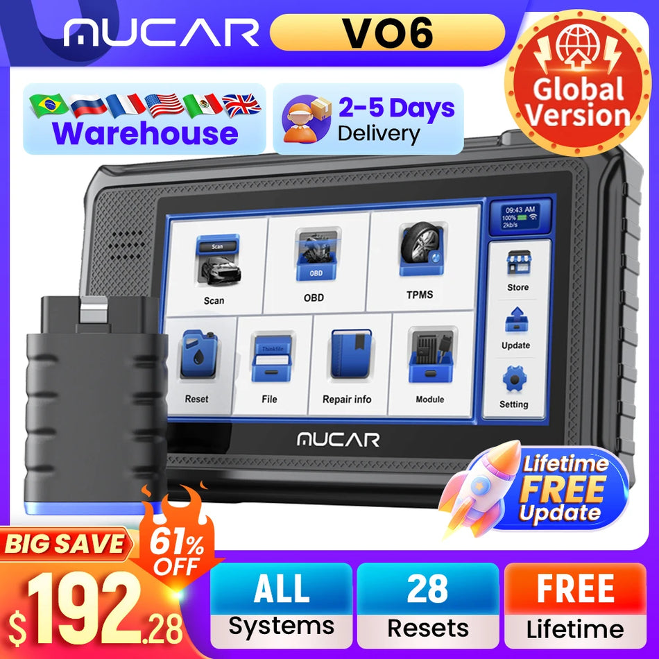 Thinkcar Mucar VO6 &ndash; All System Diagnostics Tool Pro