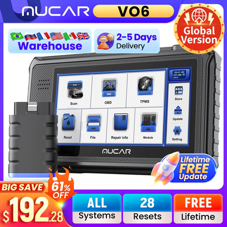ThinkCar MUCAR VO6 &ndash; Full System Diagnostics With 28 Resets