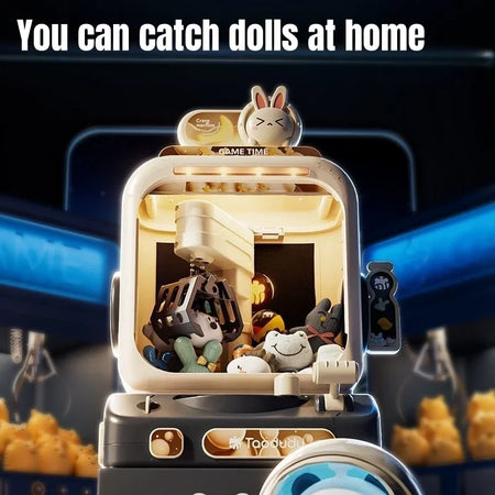 Claw Machine Toys &ndash; Adjustable Catch Doll Machine Music
