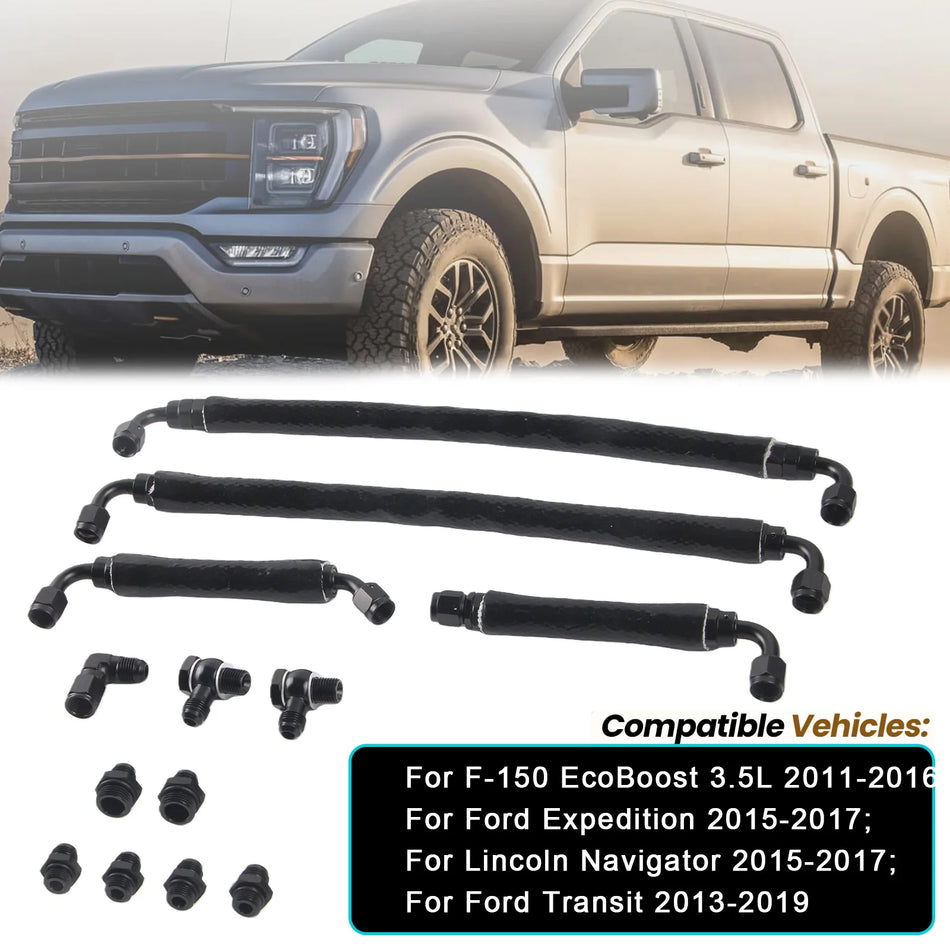 Turboahtimen jäähdytysnesteputken päivityssarja Ford F-150 3.5L EcoBoostille ja Lincoln Navigator 3.5L:lle