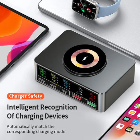 Opansten 140W GaN Charger &ndash; Magnetic Wireless Charging