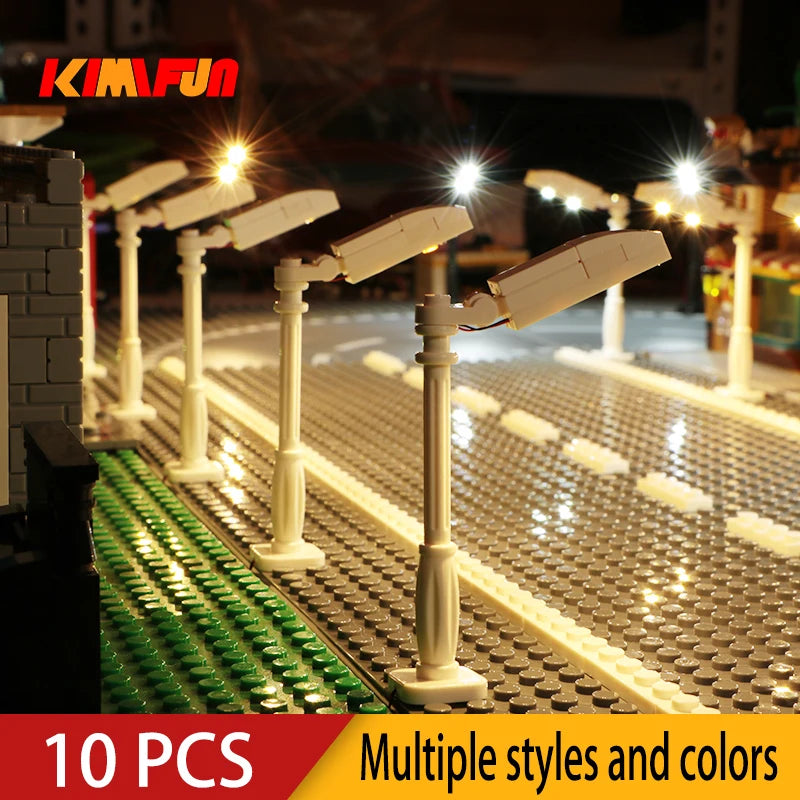 10Pcs 0.8mm RGB LED Blocks &ndash; Lego Compatible Blocks
