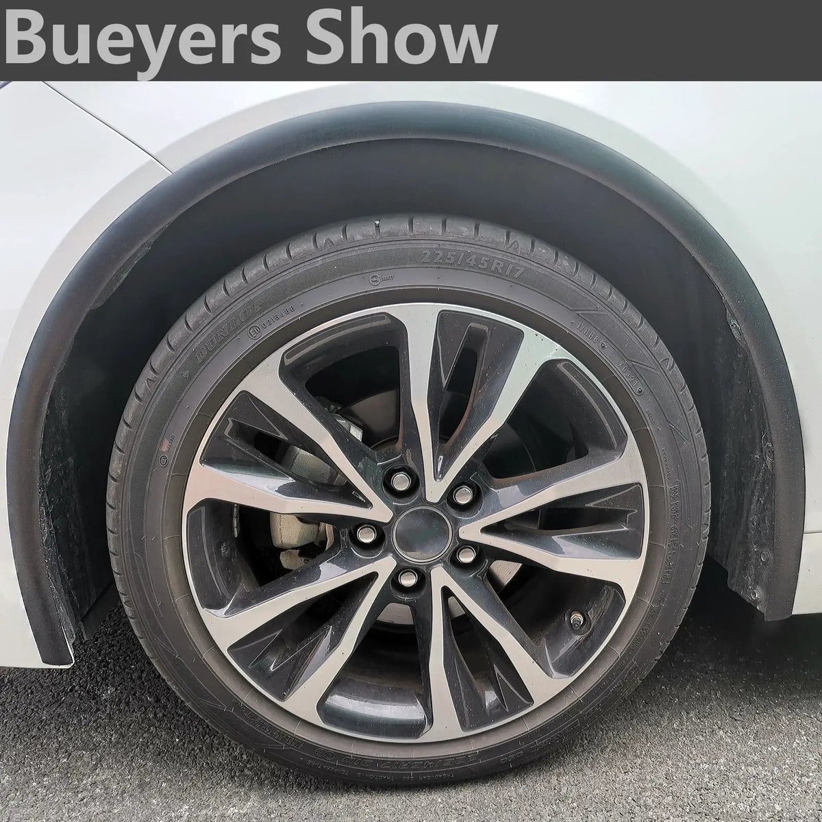 3Meter Rubber Car Fender Extension Wheel Eyebrow Flare Protector Running Boards Mud Flap Edge Sealing Strip Scratch Resistant by InterCyprus Trading Ltd