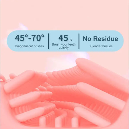 Kids Sonic U Shaped 360 Ultrasonic Toothbrush Waterproof