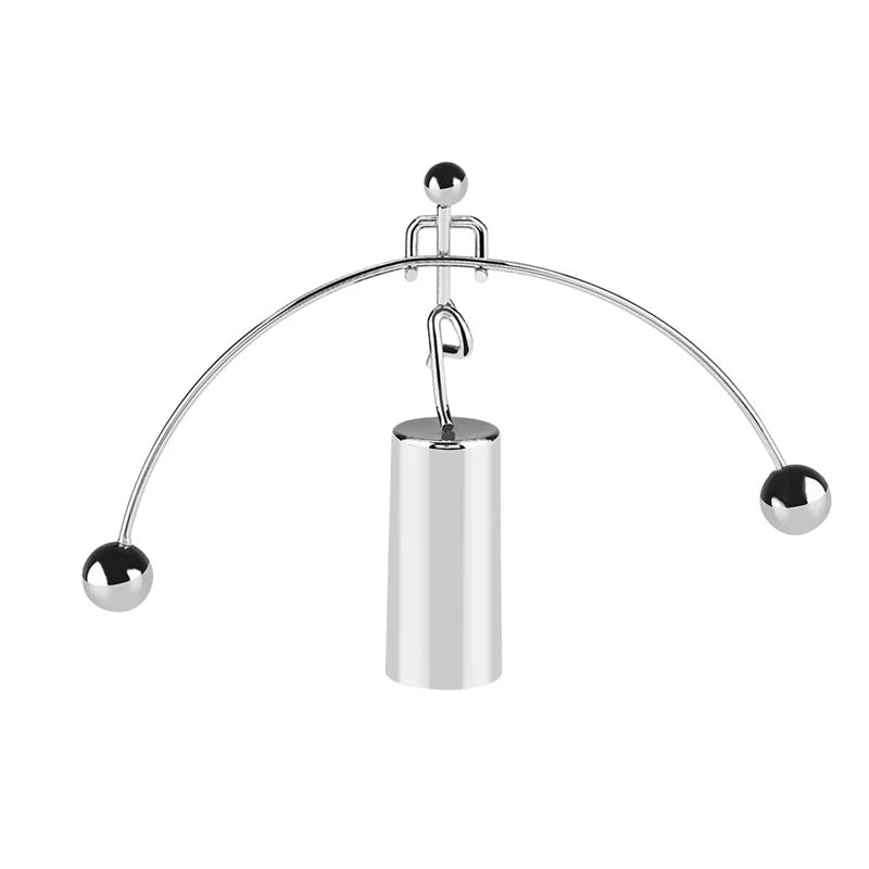 Kinetic Art Weightlifter Desk Toy for Stress Relief and Home Office Decor - Perfect Gift for Adults &amp; Kids