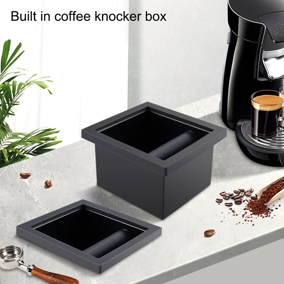Coffee Ground Knock Box &ndash; Bottomless Design For Cafe Use Default Title