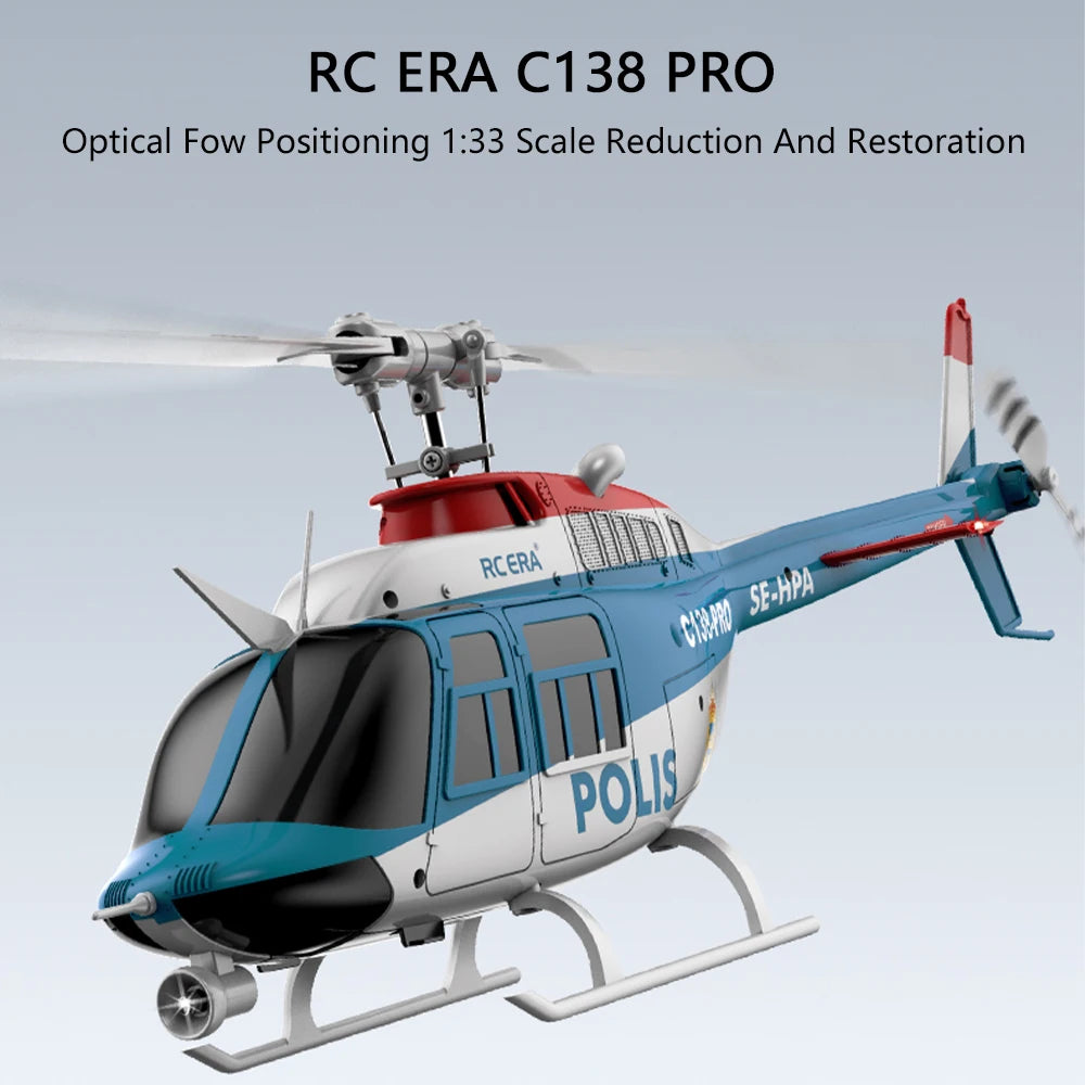 C138 PRO 6CH RC Helicopter &ndash; Gyro Stabilized Flight