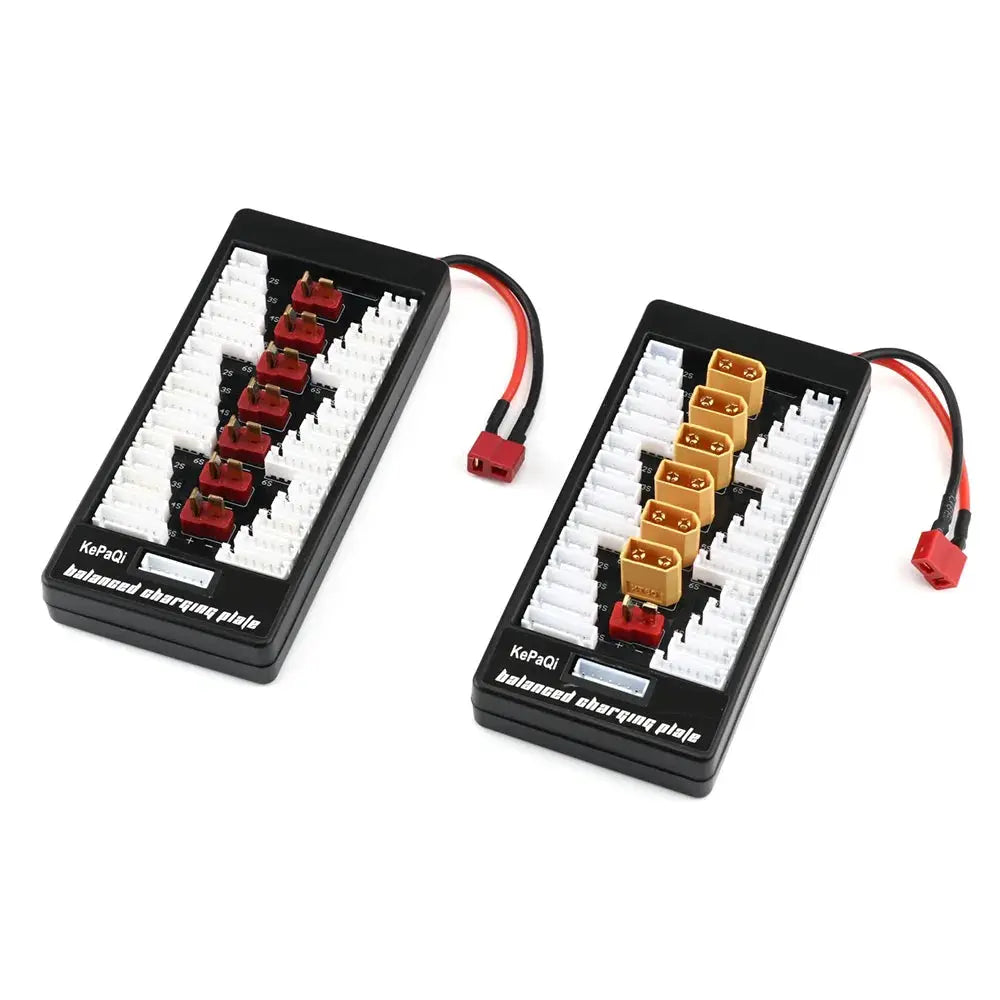Multi 2S-6S Lipo Parallel Balanced Charging Board XT60 Plug For RC Battery Charger B6AC A6 720i Parallel Charging Plate Board by InterCyprus Trading Ltd