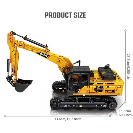 SEMBO BLOCK 1022pcs Excavator Models &ndash; Educational STEM Toy