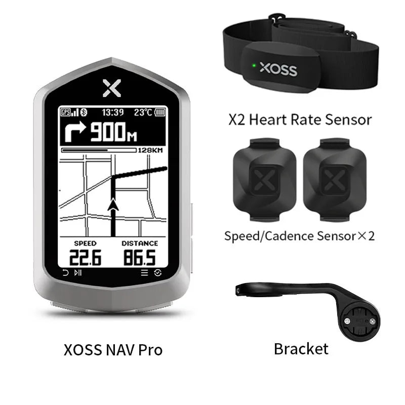 xoss fahrradcomputer Xoss Nav Pro Upgraded Version Bicycle Gps Cycling Map Navigation Mtb Road Wireless Speedometer Odometer Inch Ant – InterCyprus Trading Ltd