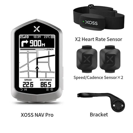 Xoss Nav Pro &ndash; Upgraded GPS Cycling Navigation Nav Pro Set E