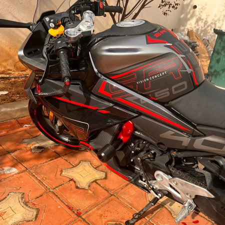 CFMOTO 450SR-S Engine Guard &amp; Frame Slider Crash Pads