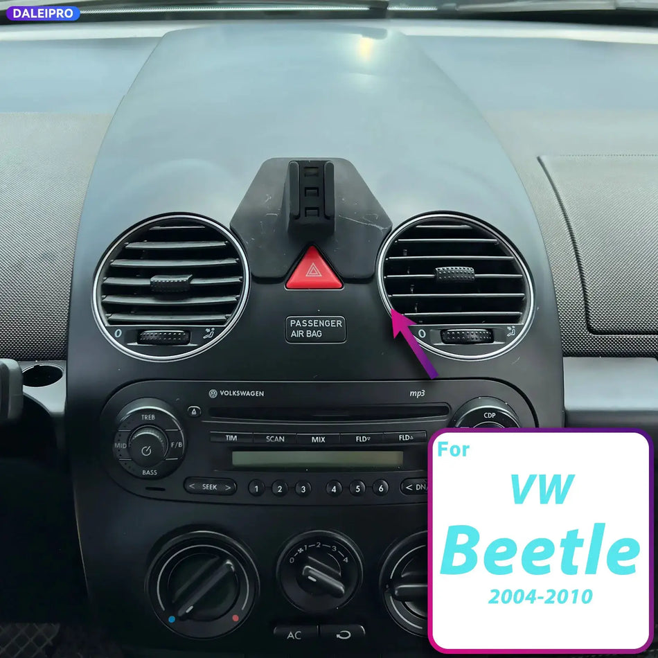 Vehicle Specific Phone Holder Base With ABS For VW New Beetle 2004-2010 by InterCyprus Trading Ltd