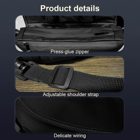 Universal Motorcycle Handlebar Bag &ndash; Waterproof Touchscreen Storage