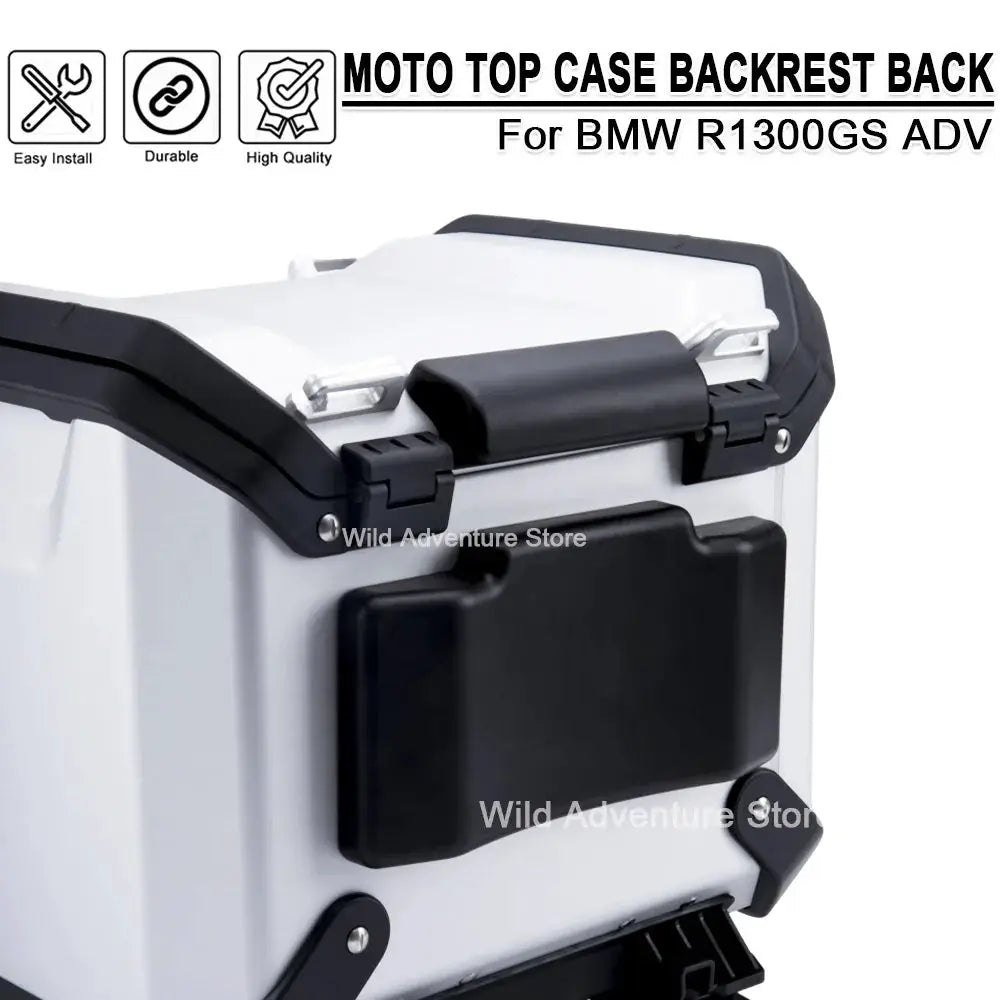Motorcycle Top Case Backrest Back Pad Tail Box Rear Trunk Luggage Case Accessories For BMW R1300GS ADV GS1300A R1300GS Adventure by InterCyprus Trading Ltd