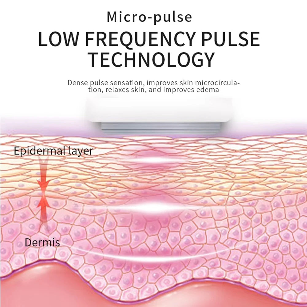 Vibration Red Light Eye Massager - Red Light Therapy