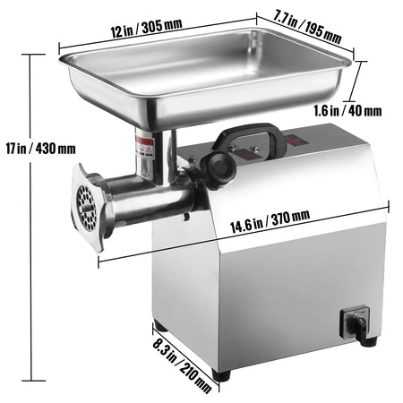 Industrial Meat Grinder 650W Sausage Maker 650W / spain