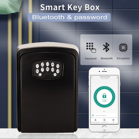TUYA Fingerprint or Password Safe Key Box &ndash; Smart Lock Box