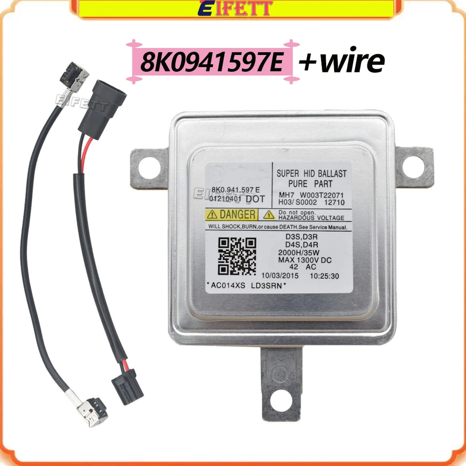Remplacement du module ballast HID pour Audi A3 A4 A5 A6 A7 W003T22071