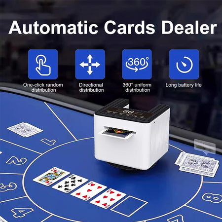 4000mAh Automatic Card Dealing Machine &ndash; Long Battery Life