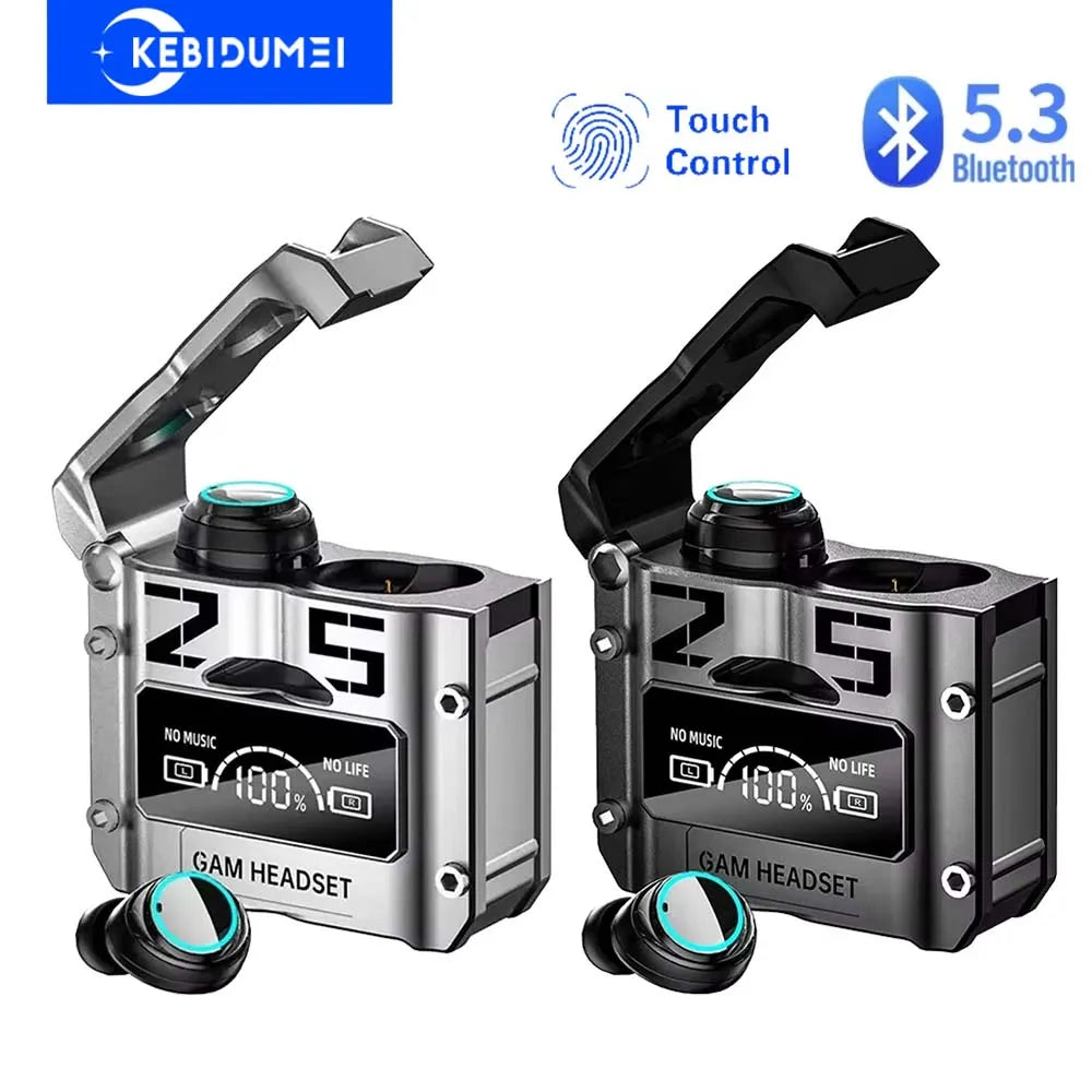 Kebidumei Bluetooth 5.3 Earphones - Noise Cancellation