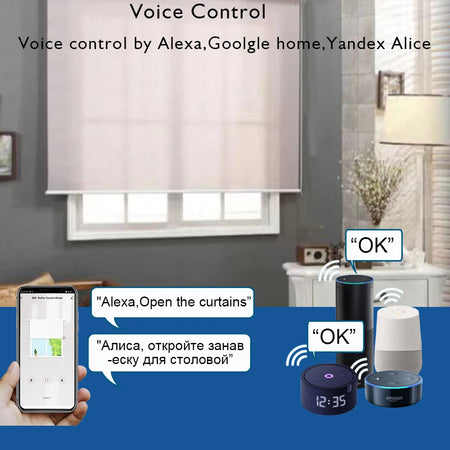 LifeLibero Tuya Zigbee Smart Curtains