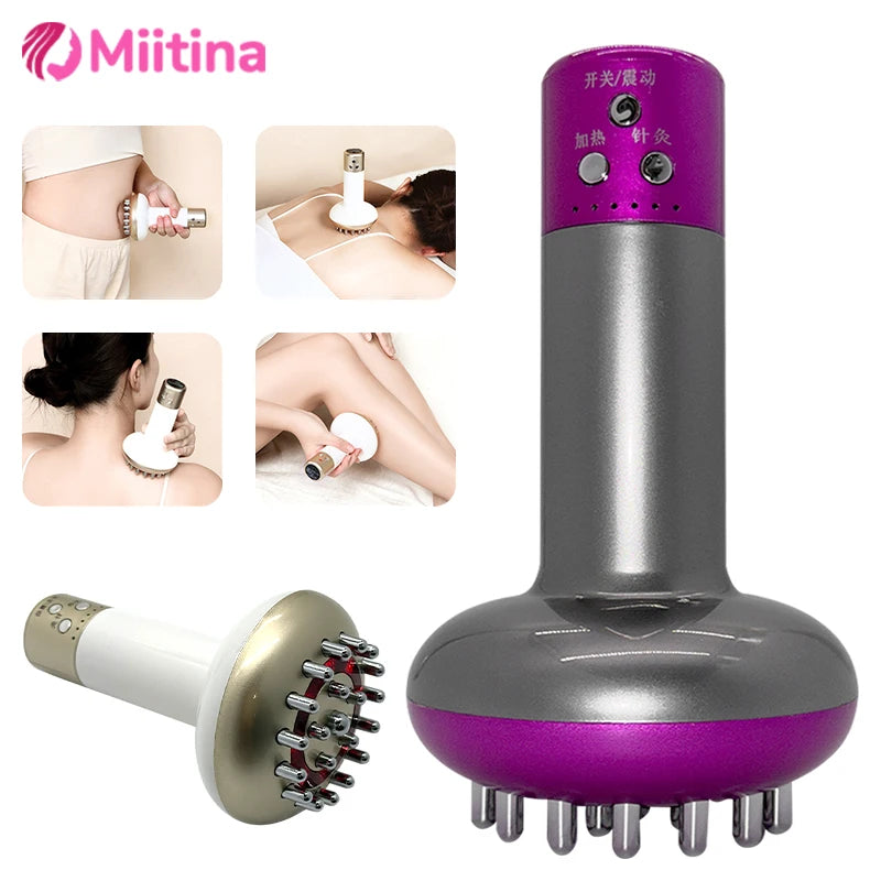 Meridian Scrapping Microcurrent Brush &ndash; Infrared Fat Burning