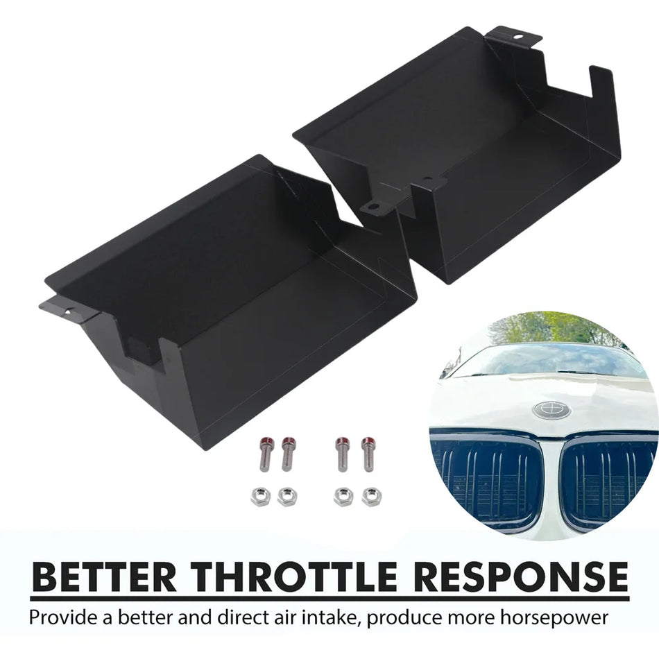 Air Intake Scoops Aluminum for BMW E90 E93 E92 335i 335xi 328i 328xi N54 N55