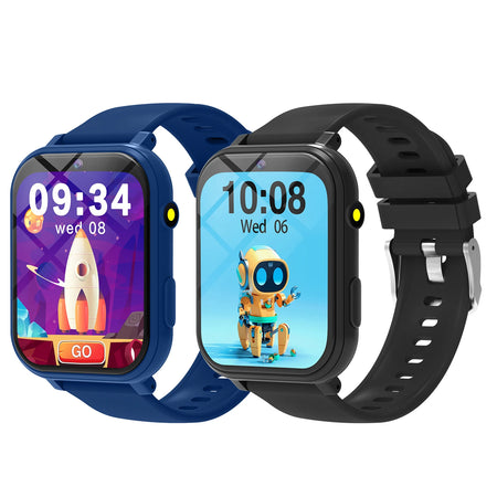 Kids Games Smart Watch &ndash; 18 Built In Games With Camera blue black