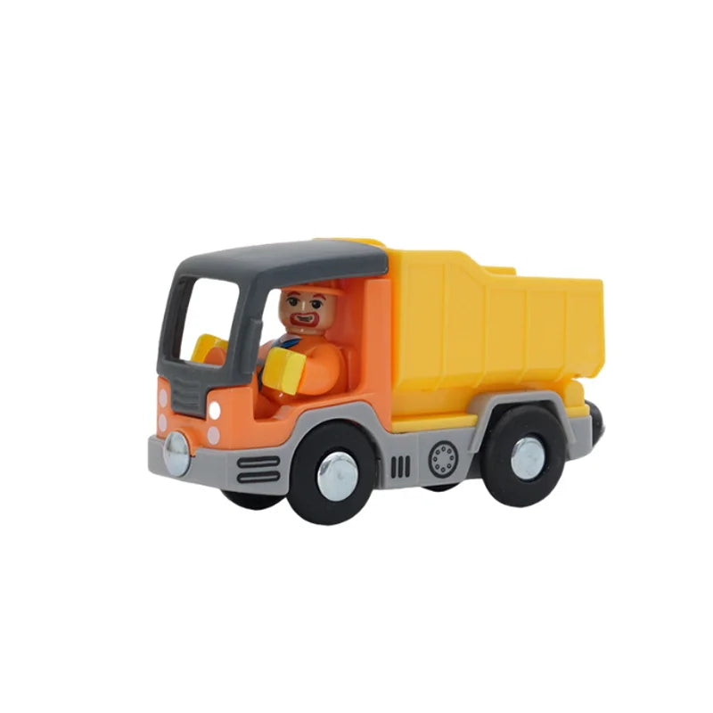 Plastic Inertial Police Car for Wooden Thomas Train Tracks NO.11