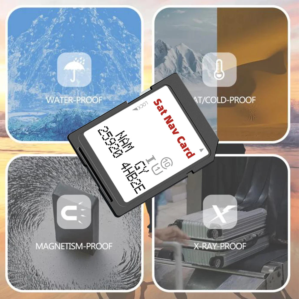 SD Card Sat Nav For Nissan 25920-4HB2E &ndash; Updated GPS Maps