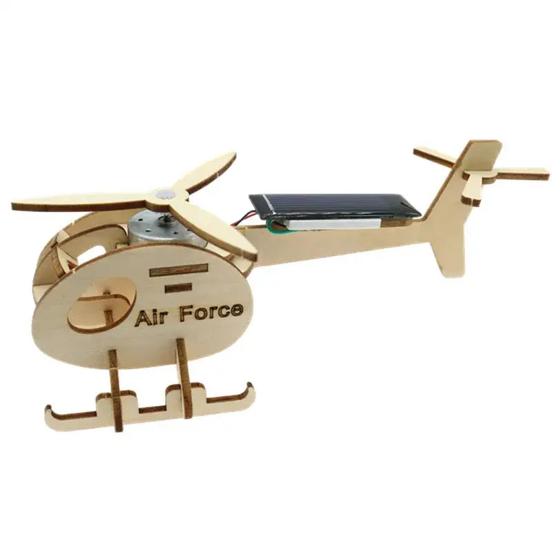 Mini Solar Airplane Helicopter DIY Models & Building Toy Science &Education Model Toy For Children Gift Toy by InterCyprus Trading Ltd